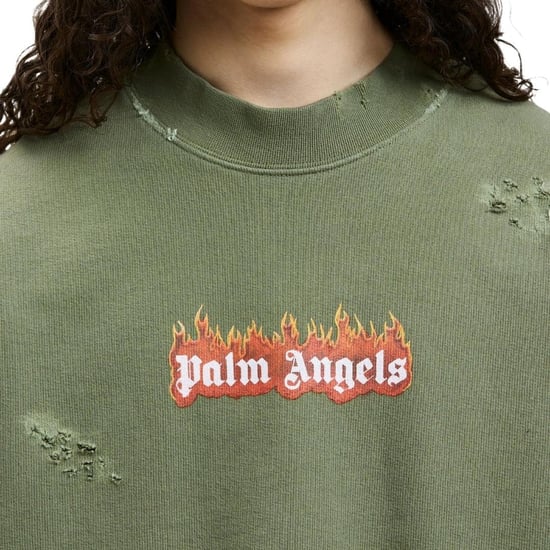 Palm Angels - Sweatshirt für Herren/Damen Unisex (Grün) - Image 3