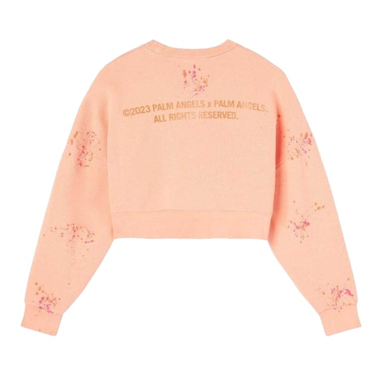 Palm Angels - Sweatshirt für Damen, kurz geschnitten (Pink) - Image 2