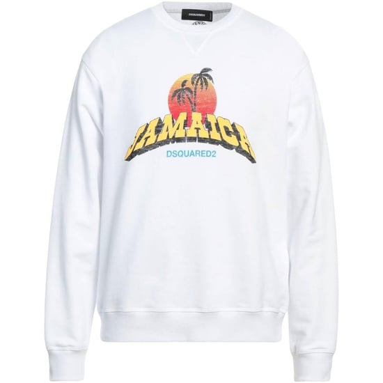 DSquared2 - "Jamaica" Sweatshirt für Herren/Damen Unisex (Weiß) - Image 6