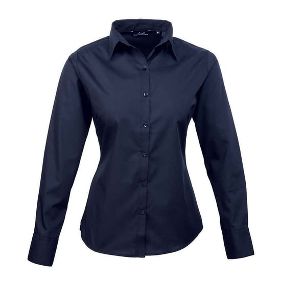 Premier - Bluse für Damen Langärmlig (Marineblau) - Image 1