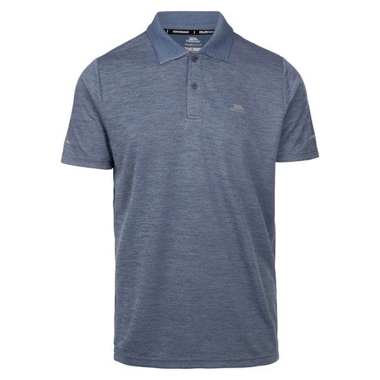 Trespass - "Mckay" Poloshirt für Herren - Aktiv (Indigoton meliert) - Image 1