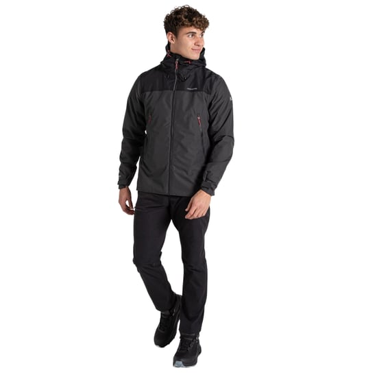 Craghoppers - "Vanth" Jacke, wasserfest für Herren (Schwarzer Pfeffer/Schwarz) - Image 3