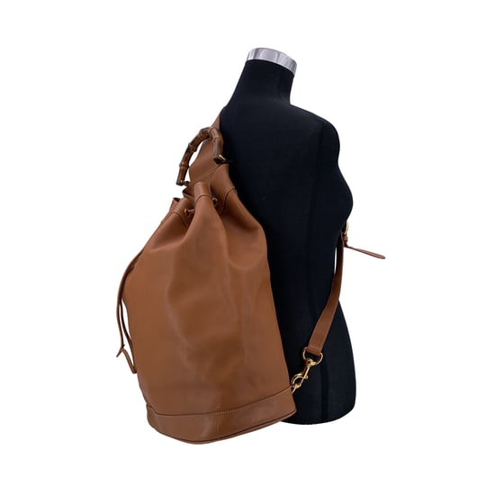 Gucci Vintage-Rucksack aus Bambusleder - Image 2