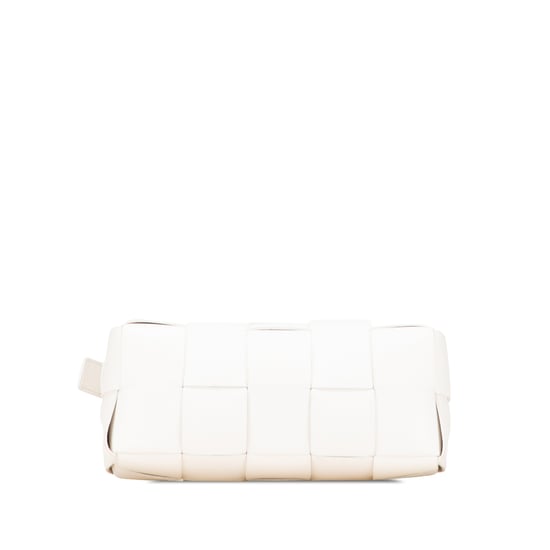 Kassette Gewebte Lederhandtasche - Image 3