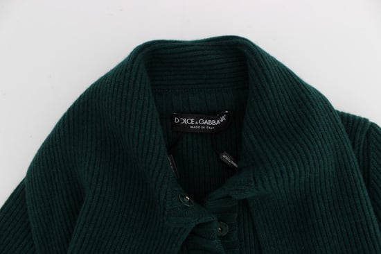 Dolce Gabbana Cardi mit langen Ärmeln und hohem Kragen - Image 6