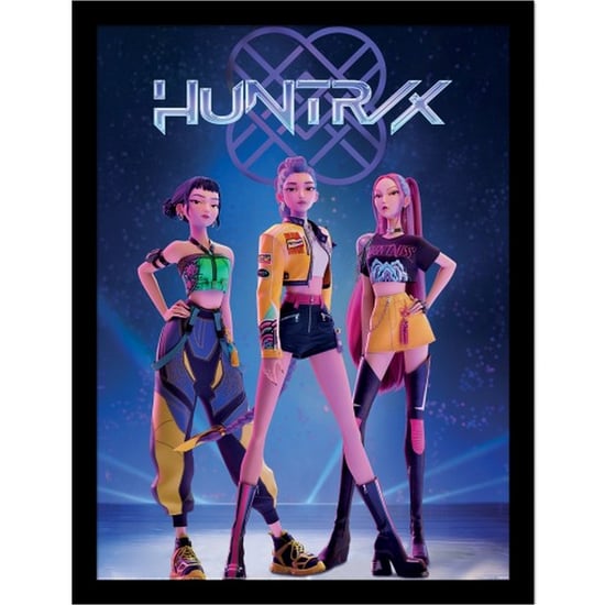 K-Pop Demon Hunters - Gerahmtes Poster, Huntr/X (Bunt) - Image 1