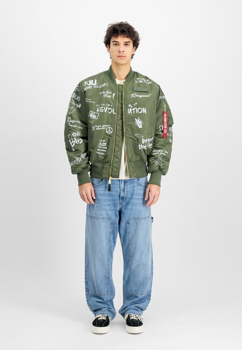 MA-1 Peace Bomber Jacket - Image 2