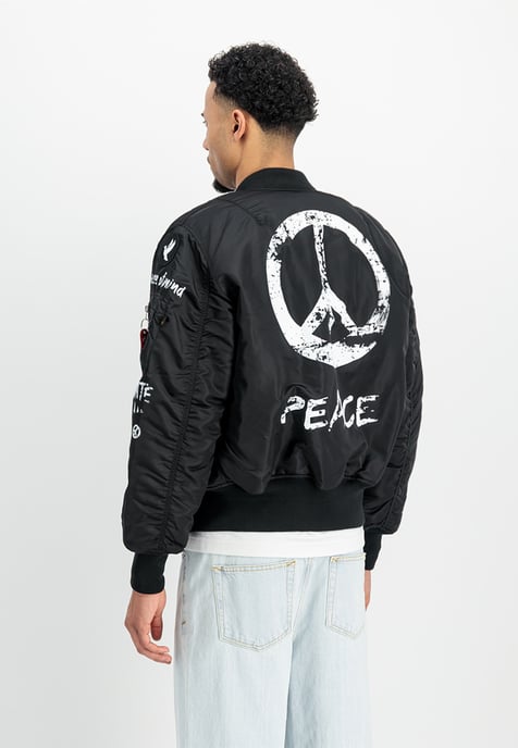 MA-1 Peace Bomber Jacket - Image 3