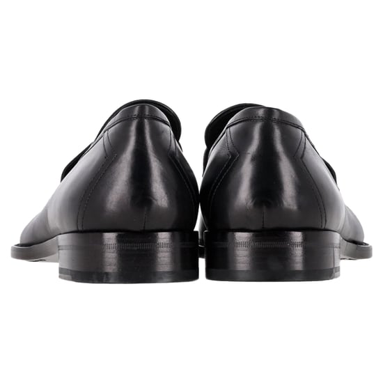 Ermenegildo Zegna Penny-Loafer aus schwarzem Leder - Image 5