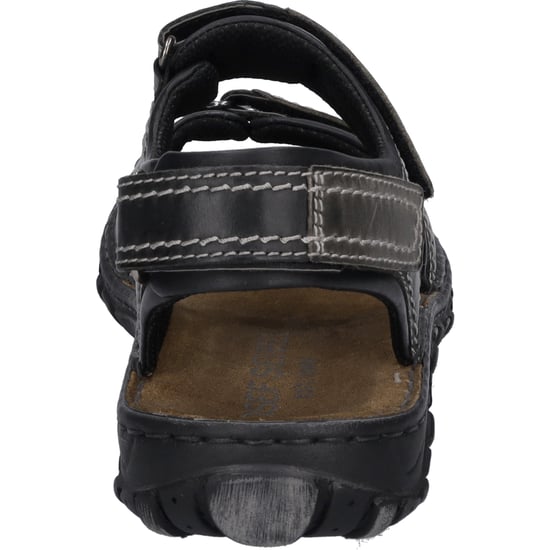 JOSEF SEIBEL Herren Sandale Canim in schwarz/grey/schwarz - Image 4