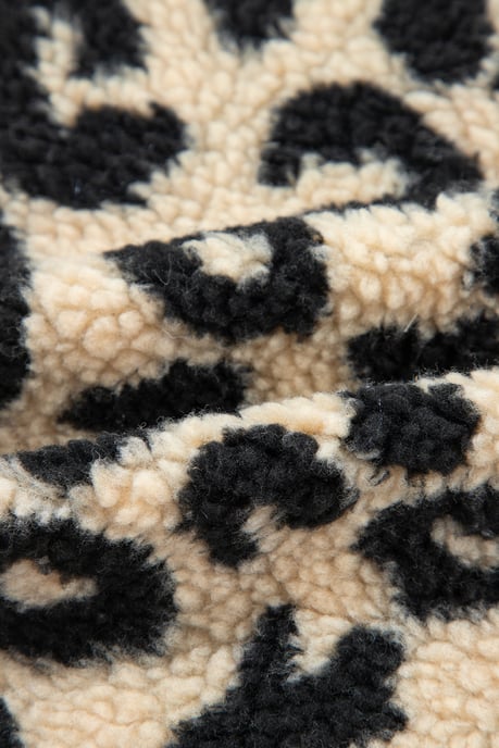 Leopard Sherpa Weste - Image 2