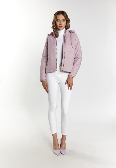 Faina leichte Steppjacke Damen Mauve - Image 2
