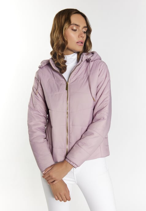 Faina leichte Steppjacke Damen Mauve - Image 3