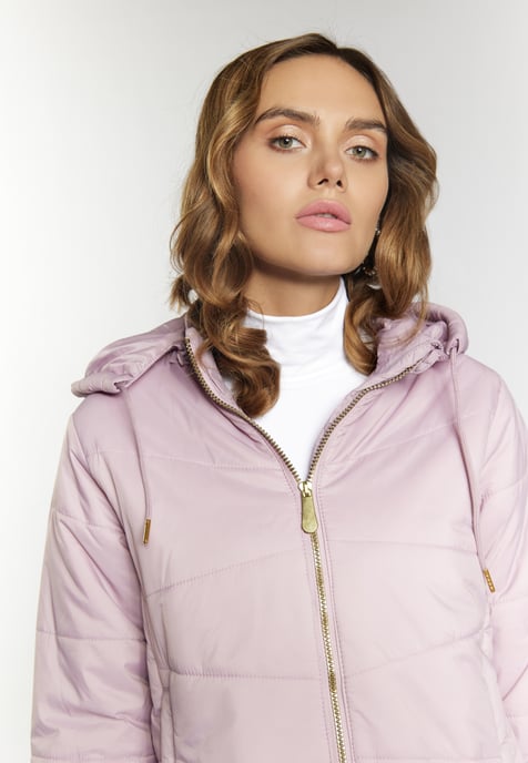 Faina leichte Steppjacke Damen Mauve - Image 5