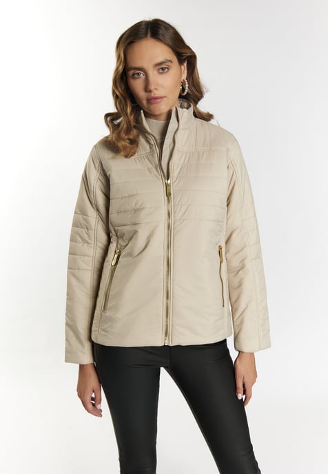 Faina Übergangsjacke Damen Höllenbeige - Image 3