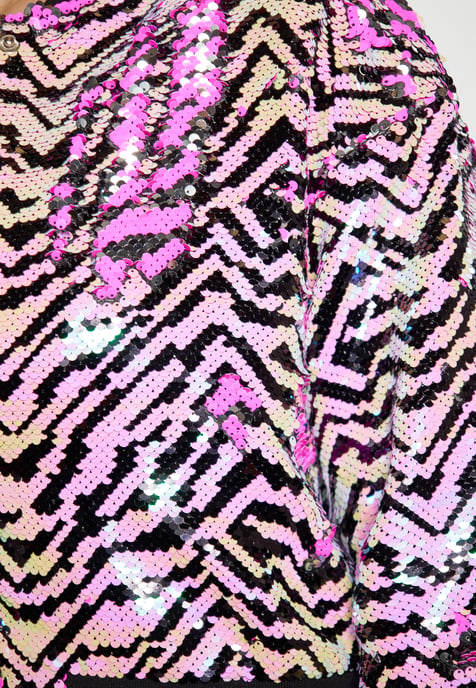 Faina Jacke Damen Hellpink Multicolor - Image 5