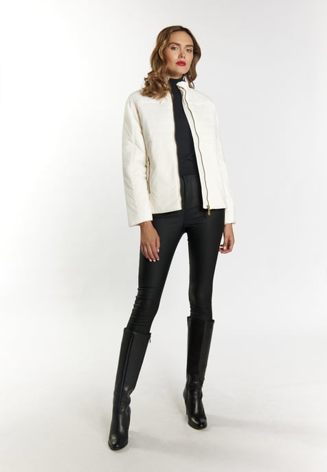 Faina leichte Steppjacke Damen Creme - Image 2