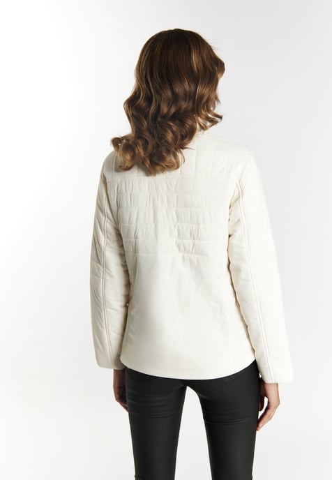 Faina leichte Steppjacke Damen Creme - Image 4