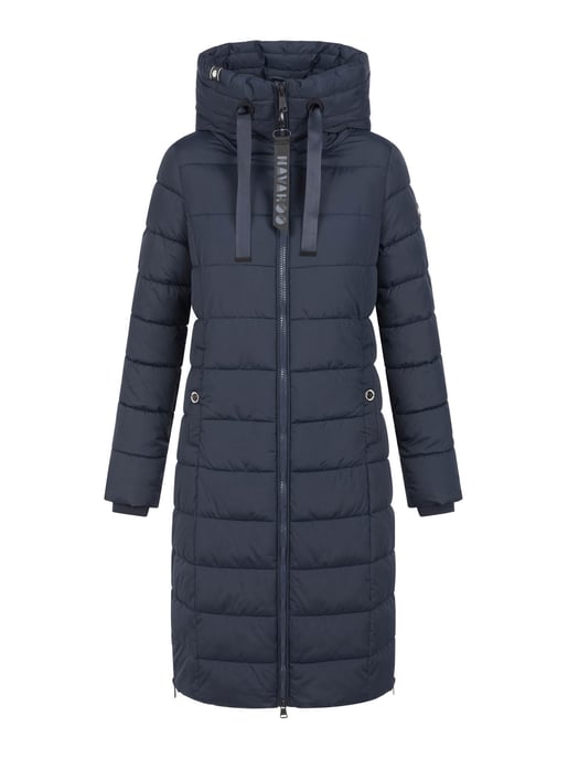 Navahoo Mondmädchen Damen Winter Steppmantel mit Kapuze und Fleecefutter - Image 2