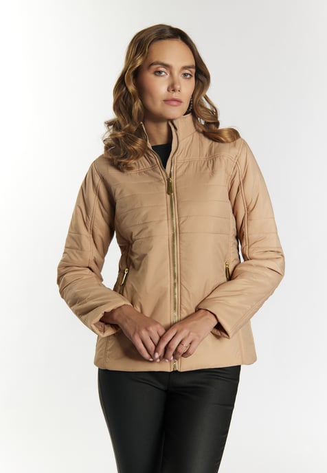 Faina Übergangsjacke Damen Kamel - Image 3