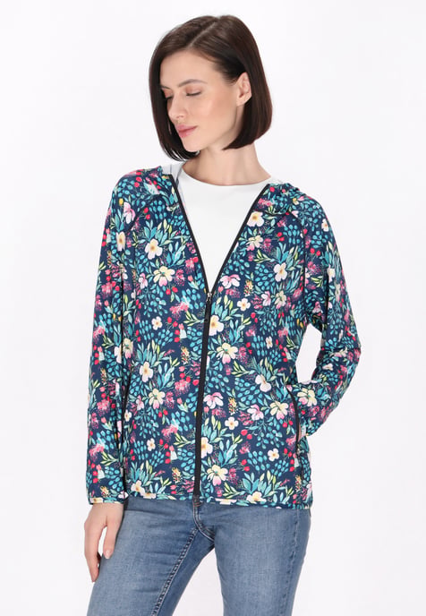 usha Jacke Frauen Marineblau Mehrfarbig - Image 3