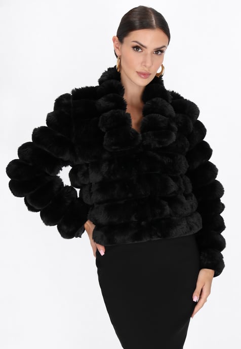 Faina Jacke Frauen Schwarz - Image 3