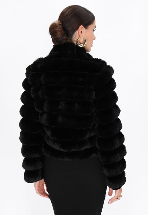 Faina Jacke Frauen Schwarz - Image 4