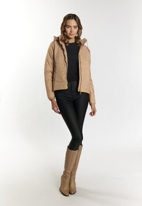 Faina leichte Steppjacke Damen Kamel - Image 2