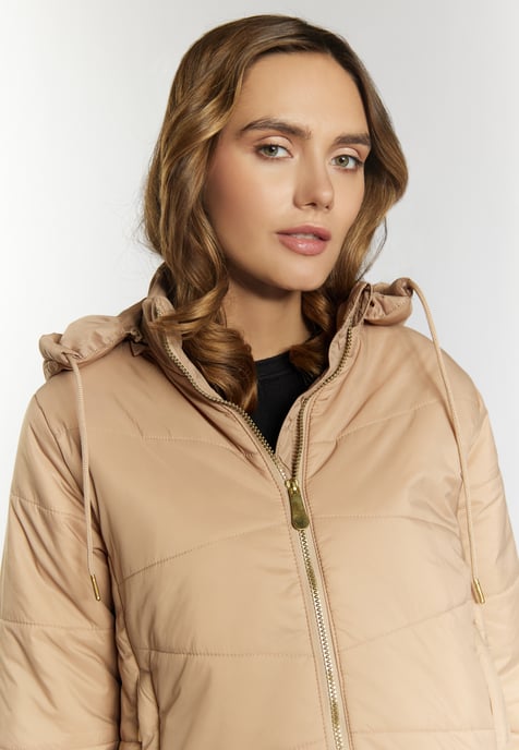 Faina leichte Steppjacke Damen Kamel - Image 5
