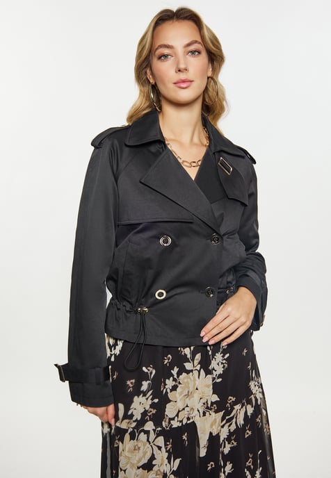 Faina Jacke Damen schwarz - Image 3