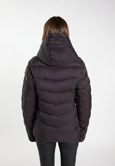 Faina gesteppte Winterjacke Damen schwarz - Image 4