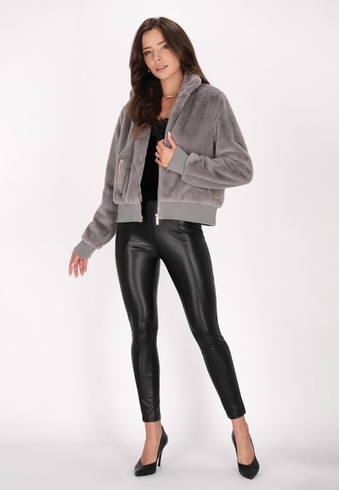Faina Jacke Damen grau - Image 2