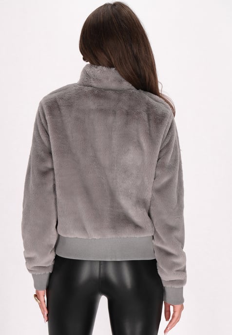 Faina Jacke Damen grau - Image 4