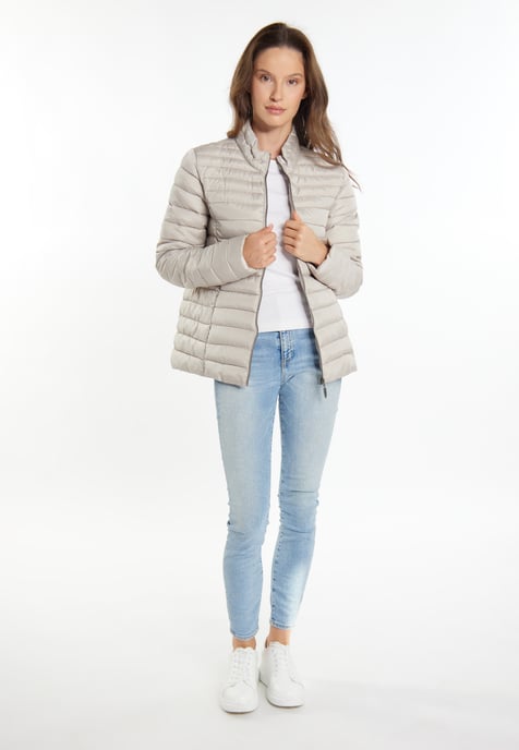 usha leichte Steppjacke Damen Stein - Image 2