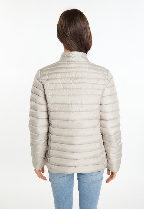 usha leichte Steppjacke Damen Stein - Image 4