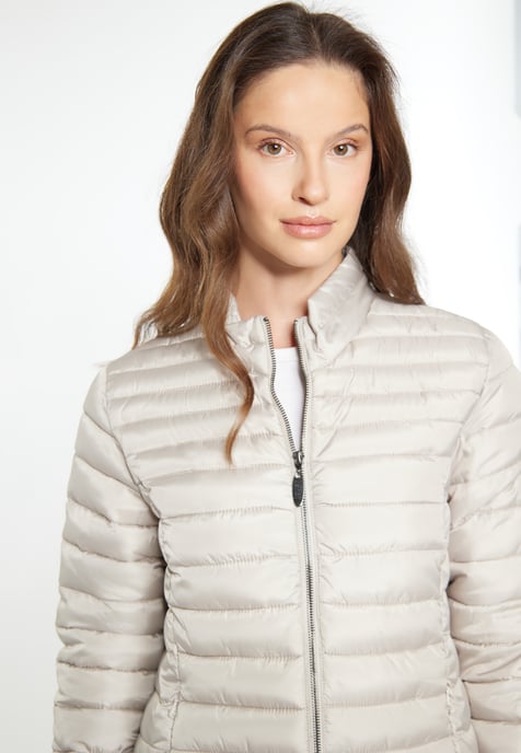 usha leichte Steppjacke Damen Stein - Image 5