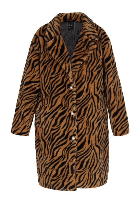 Faina Jacke Damen braun schwarz - Image 1