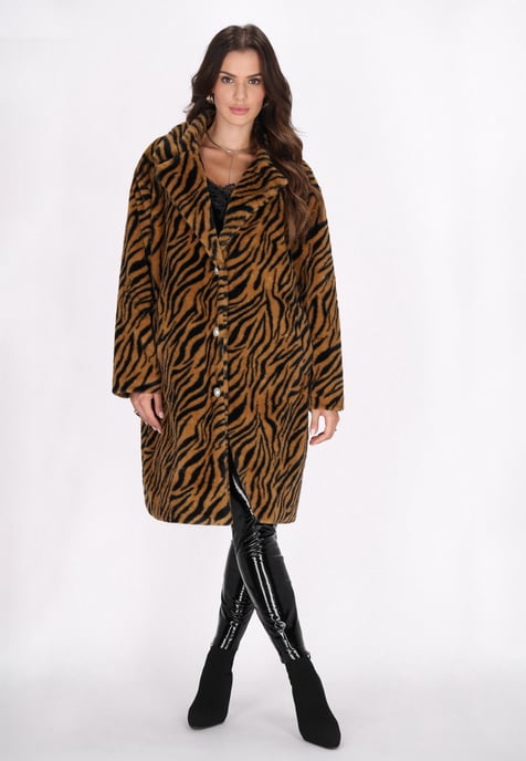 Faina Jacke Damen braun schwarz - Image 3