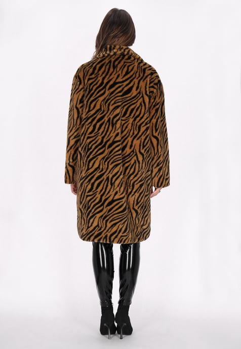 Faina Jacke Damen braun schwarz - Image 4