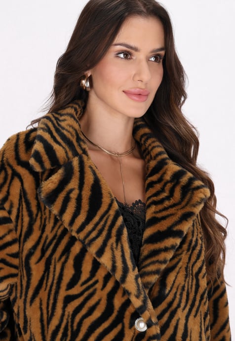 Faina Jacke Damen braun schwarz - Image 5