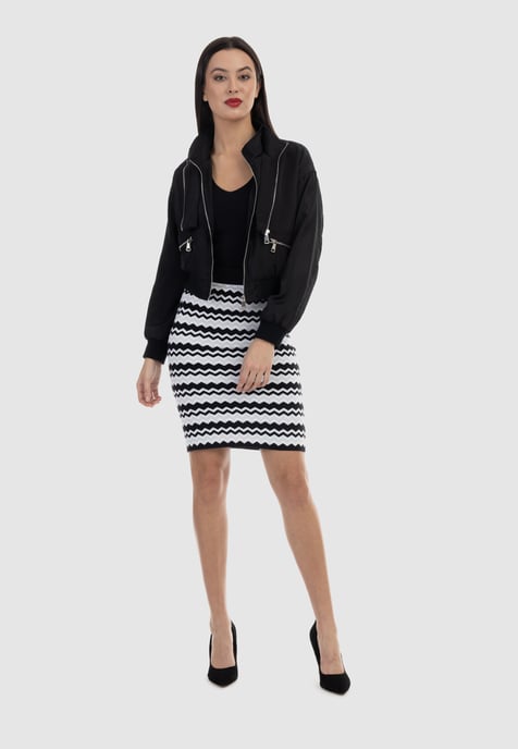 Faina Jacke Damen schwarz - Image 2