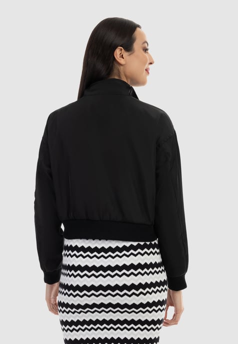 Faina Jacke Damen schwarz - Image 4