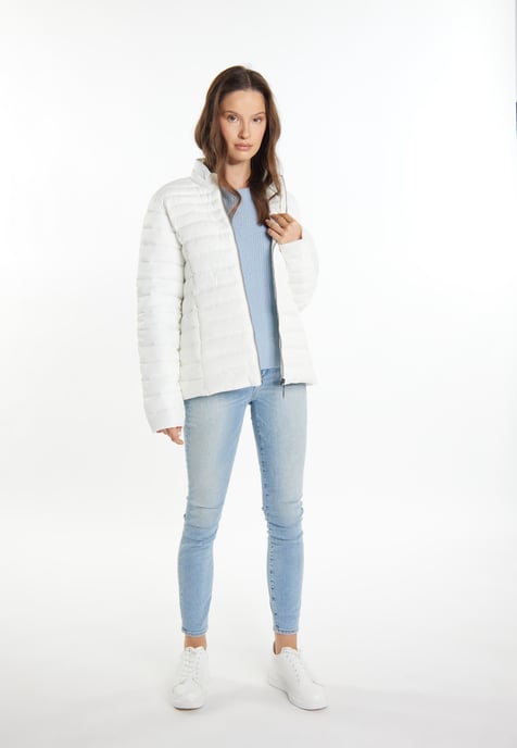 usha leichte Steppjacke Damen Wollweiß - Image 2