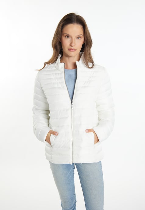 usha leichte Steppjacke Damen Wollweiß - Image 3