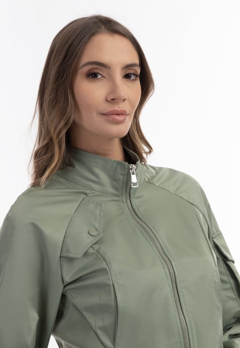 Faina Jacke Damen oliv - Image 5