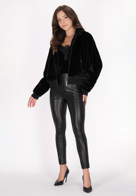 Faina Jacke Damen schwarz - Image 2