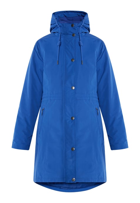 usha Wattierter Kurzmantel Damen blau - Image 1