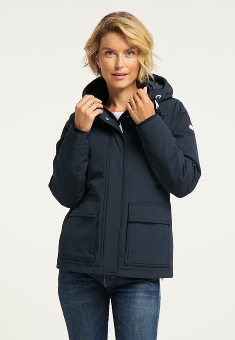 ICEBOUND Winterjacke Damen Marine - Image 3