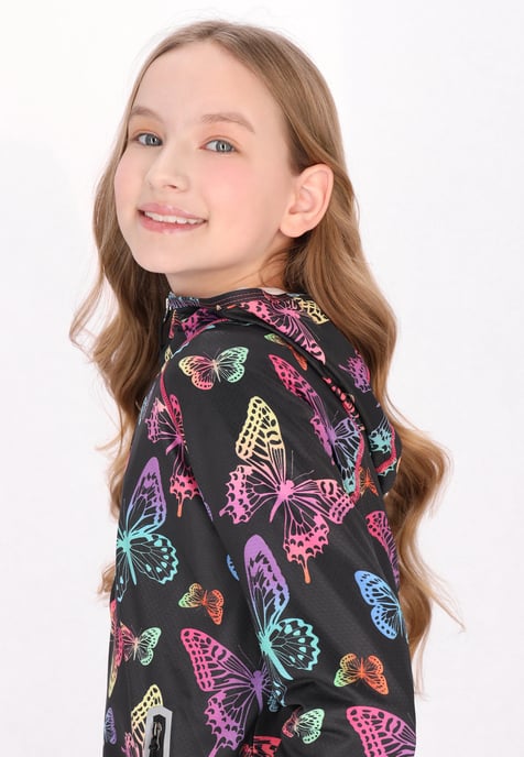 Mymo Jacke Mädchen schwarz mehrfarbig - Image 5