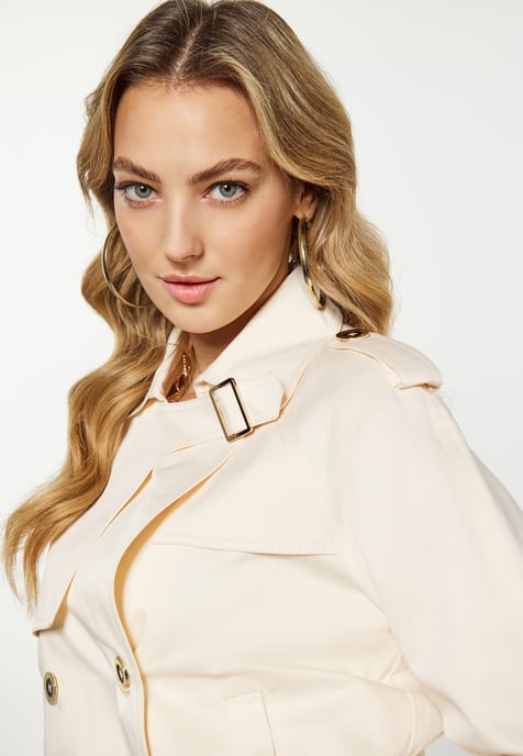Faina Jacke Damen Wollweiß - Image 5